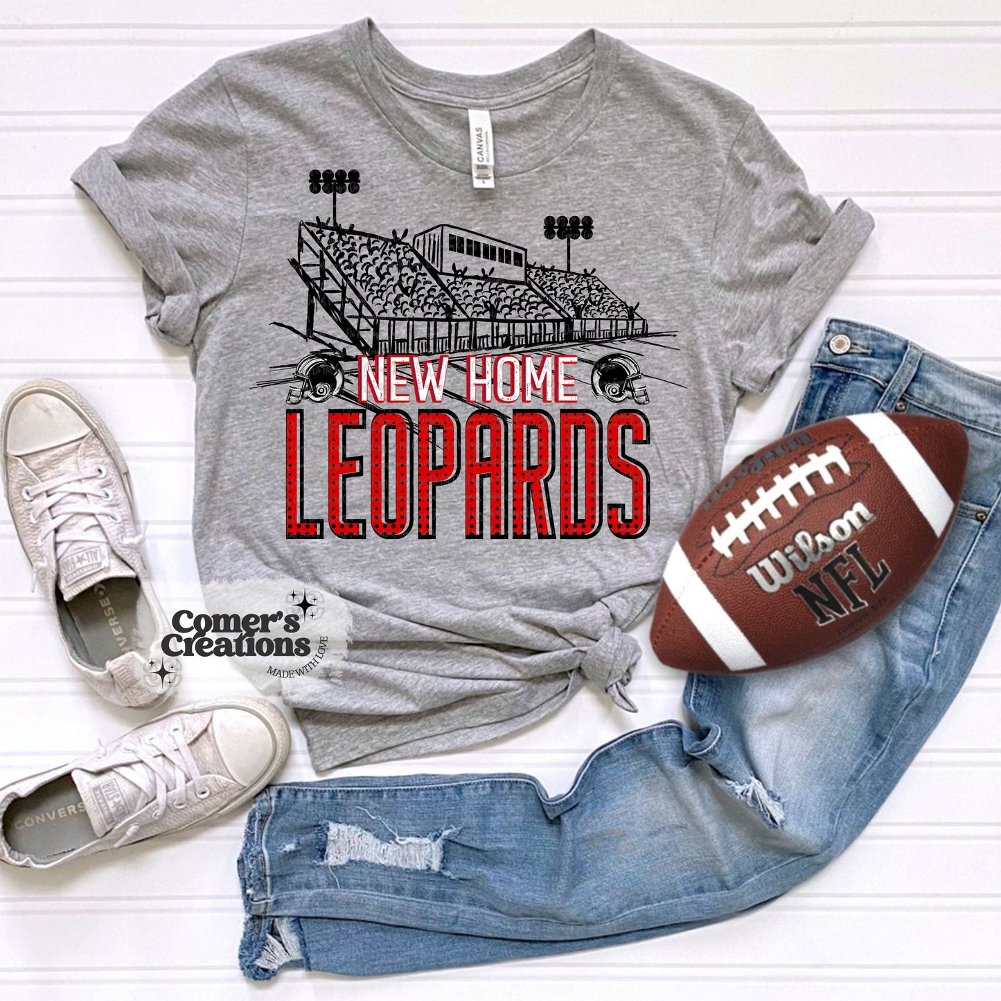 Football Bleachers- Leopards
