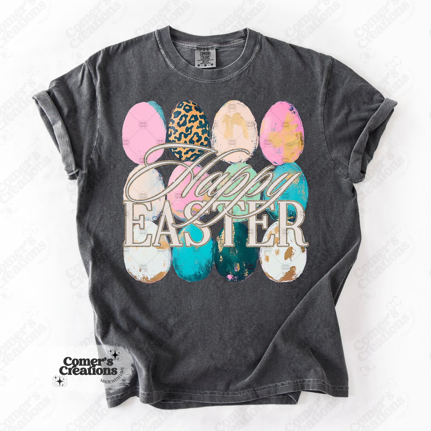 Happy Easter Golden Garden Eggs