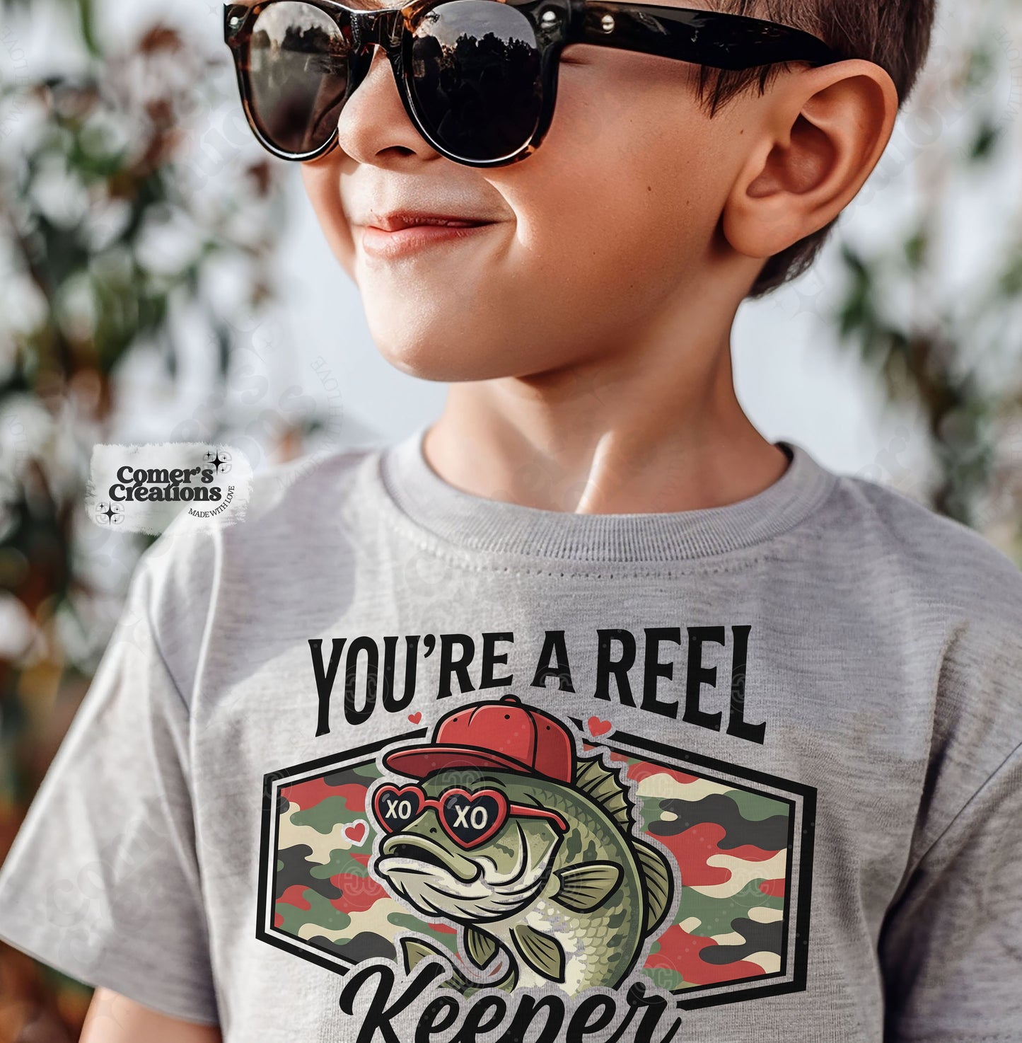 Your A Reel Keeper Fish Valentines