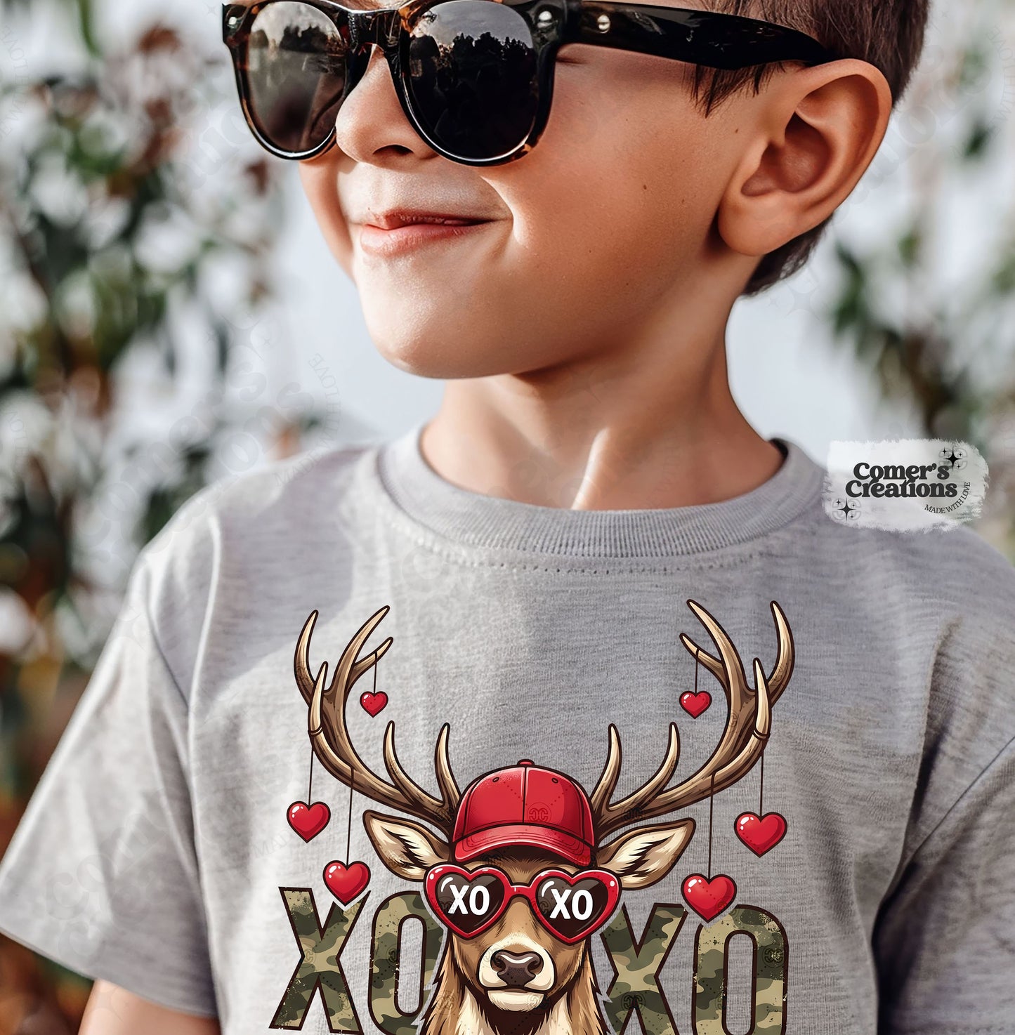 XOXO Deer Valentines
