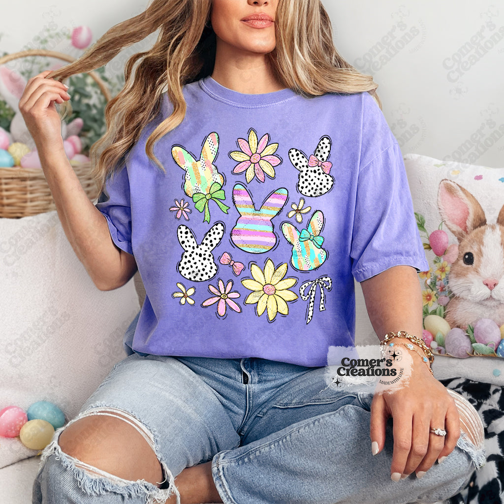 Pastel Bunny Garden