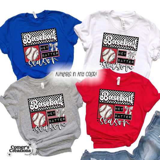 Baseball Season Hey Batter