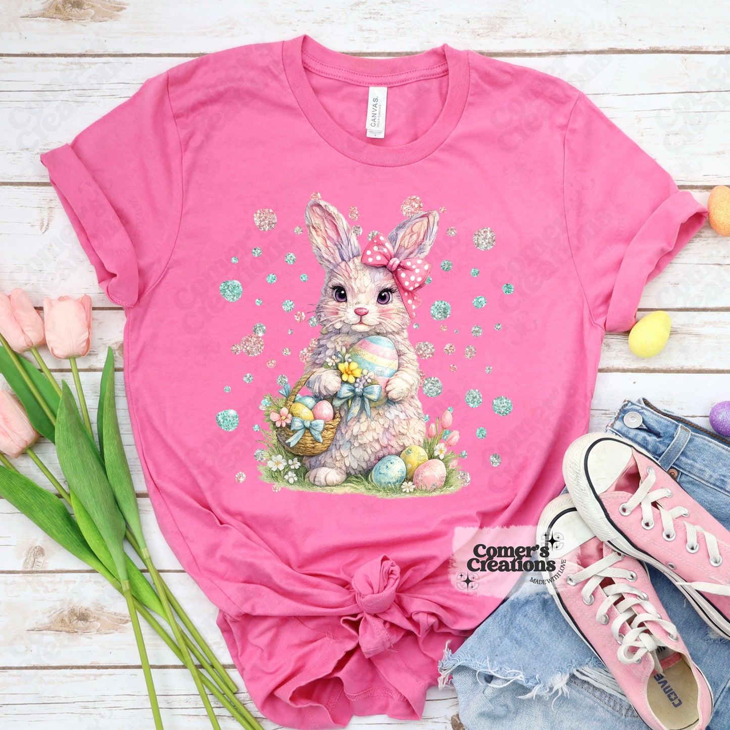 Spring Basket Bunny