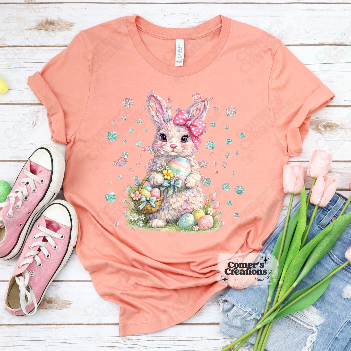 Spring Basket Bunny