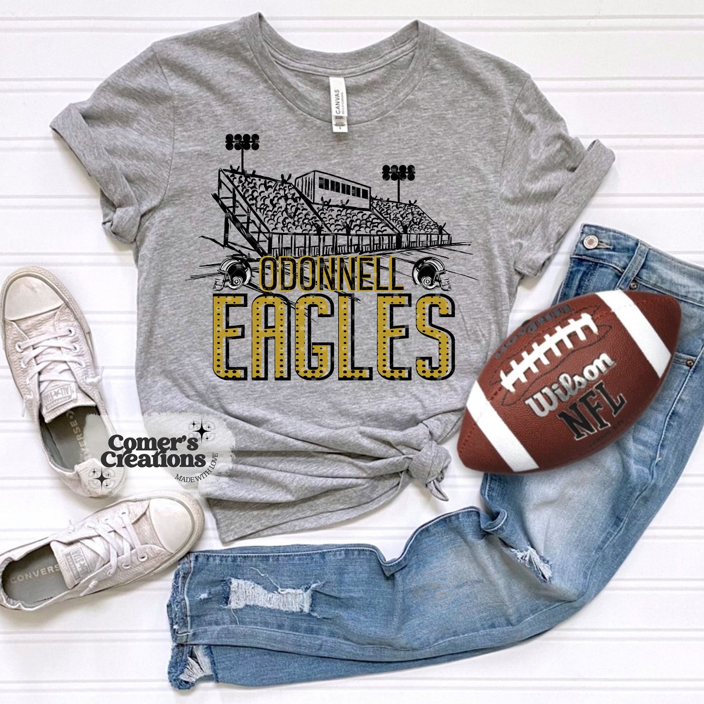 Football Bleachers- Eagles