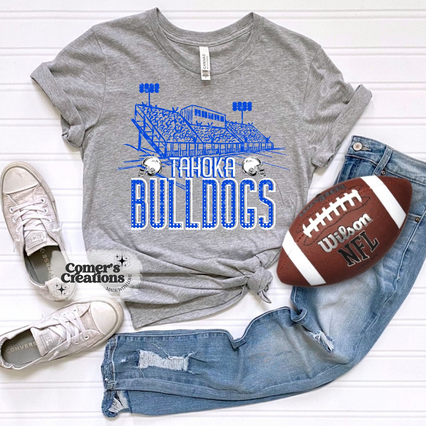 Football Bleachers- Bulldogs