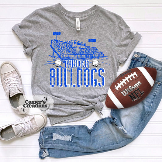 Football Bleachers- Bulldogs