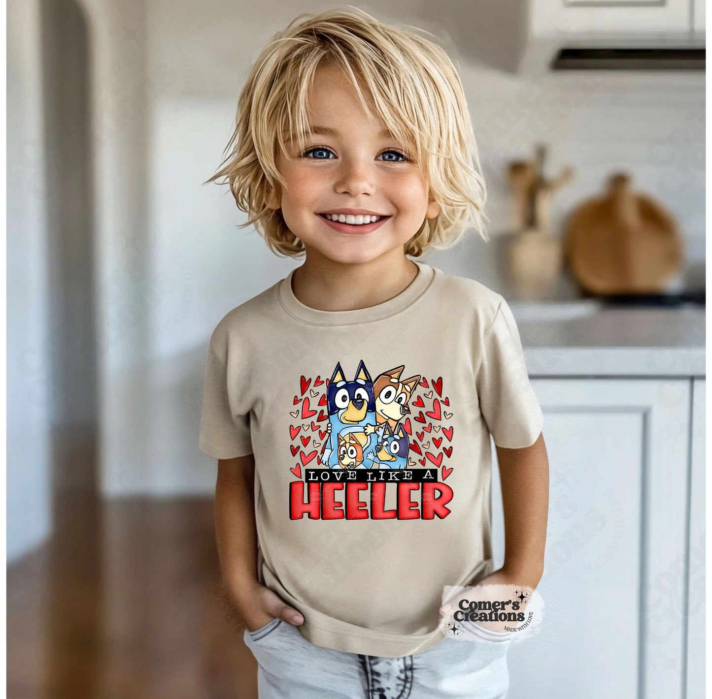 Boy & Girl Bluey Valentine