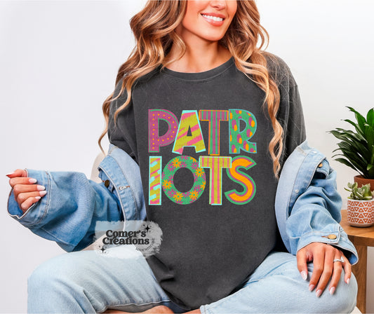Pattern Play PATRIOTS Tee