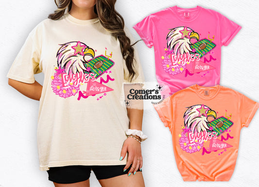 Preppy Eagles “Let’s Go!” Tee
