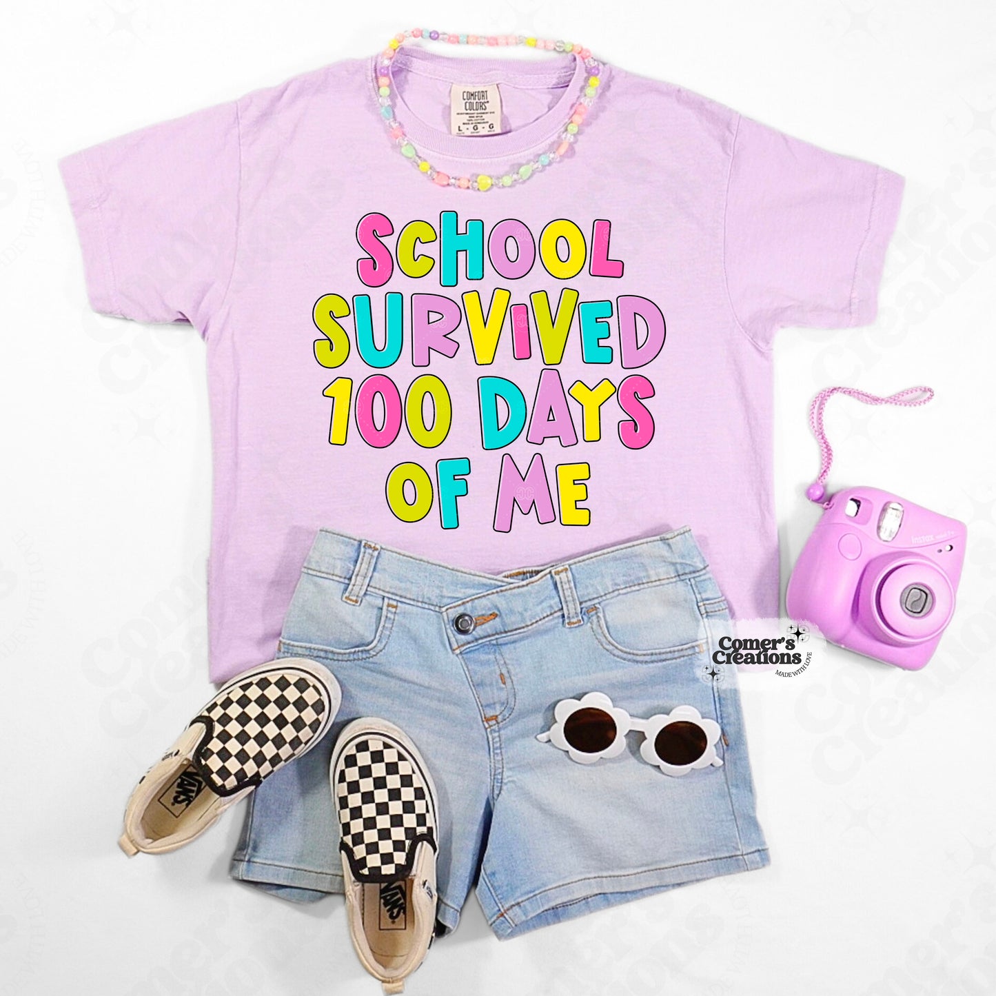 School Survived 100 Days of Me Girls